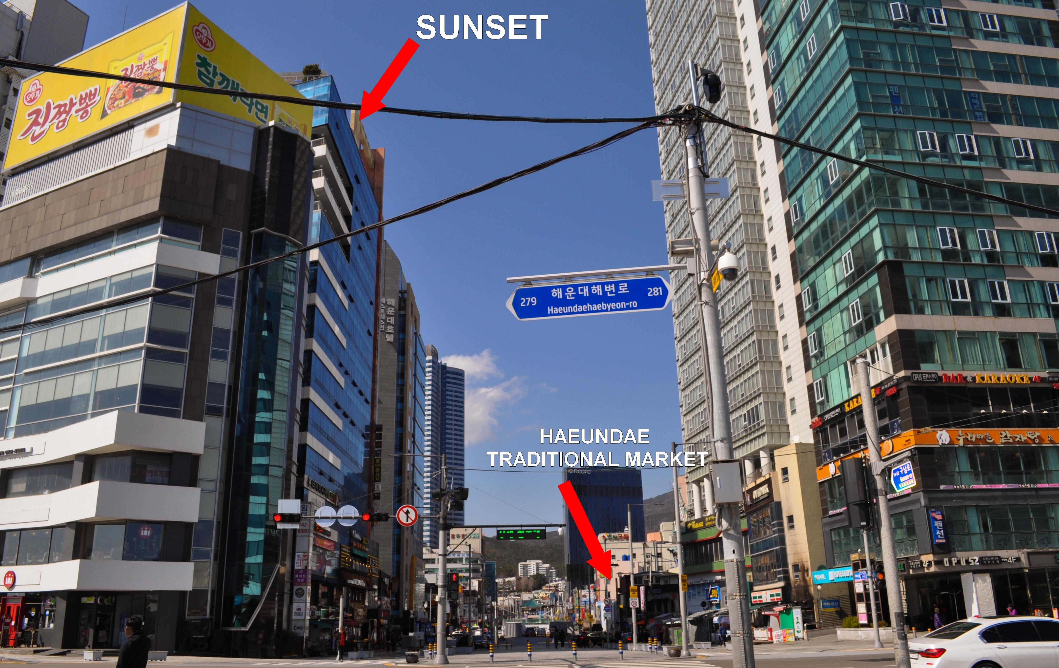 Sunset Hotel Пусан Екстериор снимка